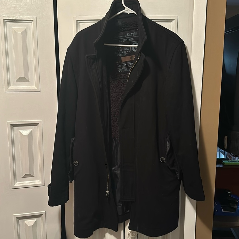 Guess Black extra long Winter Jacket